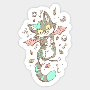 Monster Cat Sticker